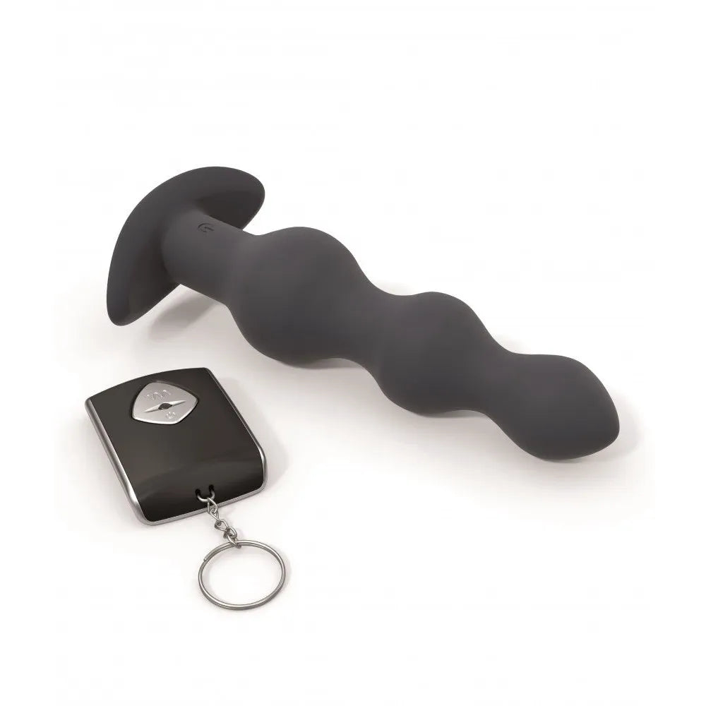 chaîne anale vibrante puissante trois boules rechargeable ergonomique progressive stimulante confortable sécurisée silicone noir mixte débutant