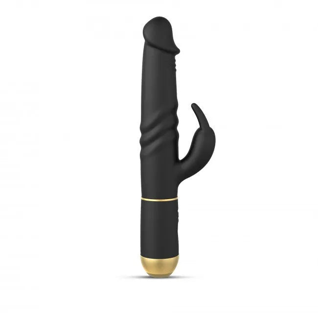 Vibromasseur silicone liquide 3-en-1 stimulation point G clitoris rechargeable