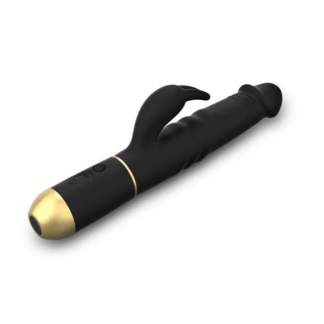Vibromasseur silicone liquide 3-en-1 stimulation point G clitoris rechargeable