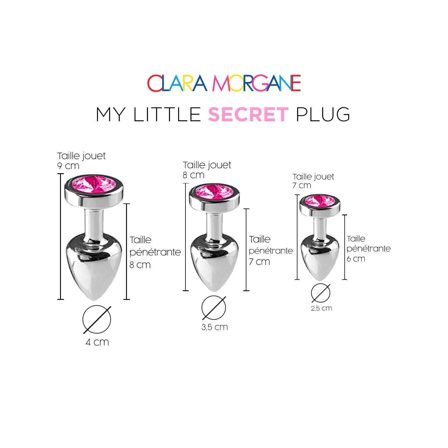 Bouchon anal aluminium rose moyen, élégant et ergonomique, idéal pour couples, étanche et facile à nettoyer.