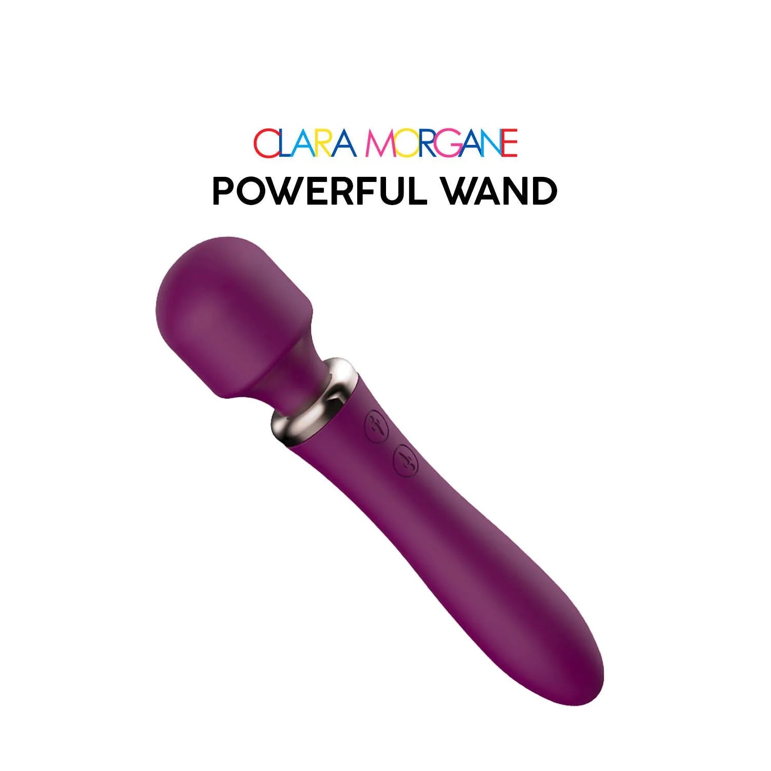 Powerful Wand Bordeaux double fonction massages pénétrations silicone médical waterproof