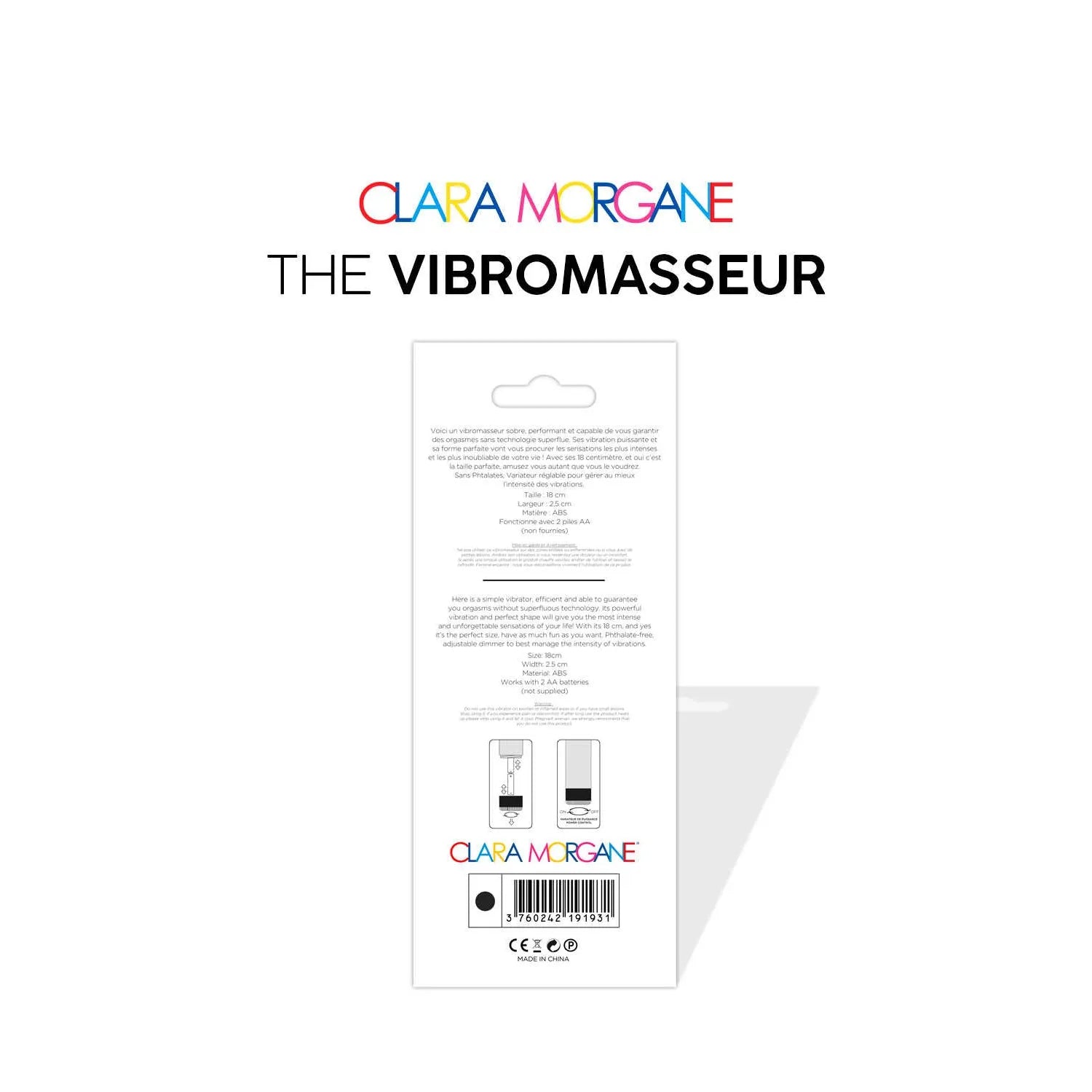 Vibromasseur ABS Noir Femme Vibrant Sans Phtalates Usage Vaginal Clitoris