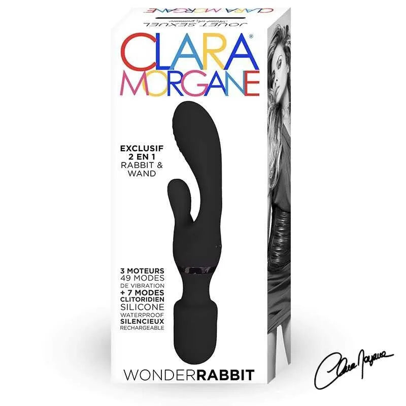 Vibromasseur silicone rechargeable waterproof 7 modes vibration femme noir