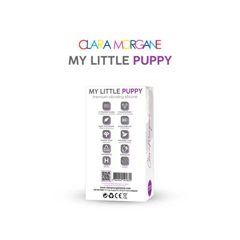 mini vibromasseur violet sans phtalates dix modes vibration étanche silicone plastique compact discret stimulation clitoridienne piles incluses ergonomique doux élégant