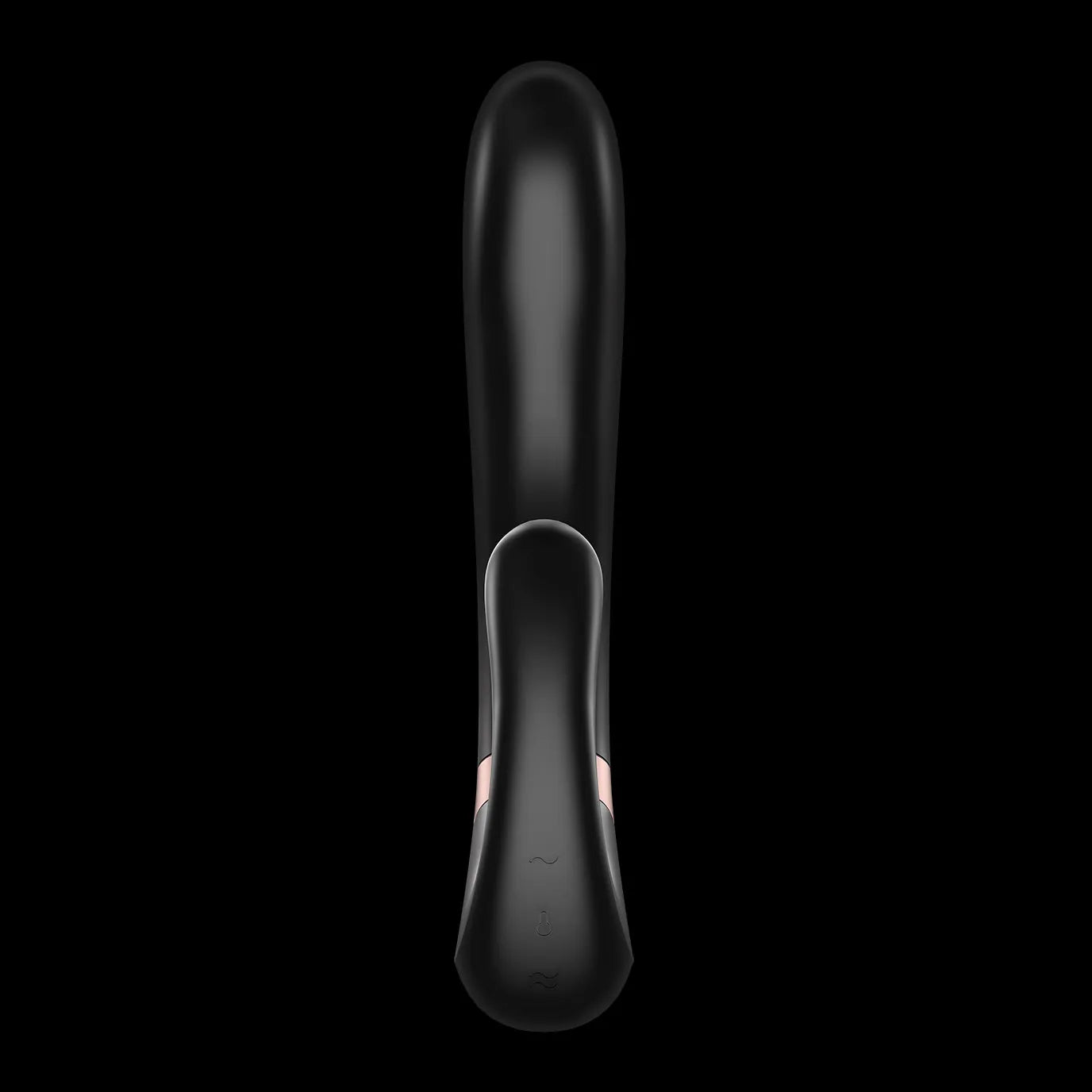 Stimulateur clitoridien vibromasseur point G silicone médical étanche noir Satisfyer