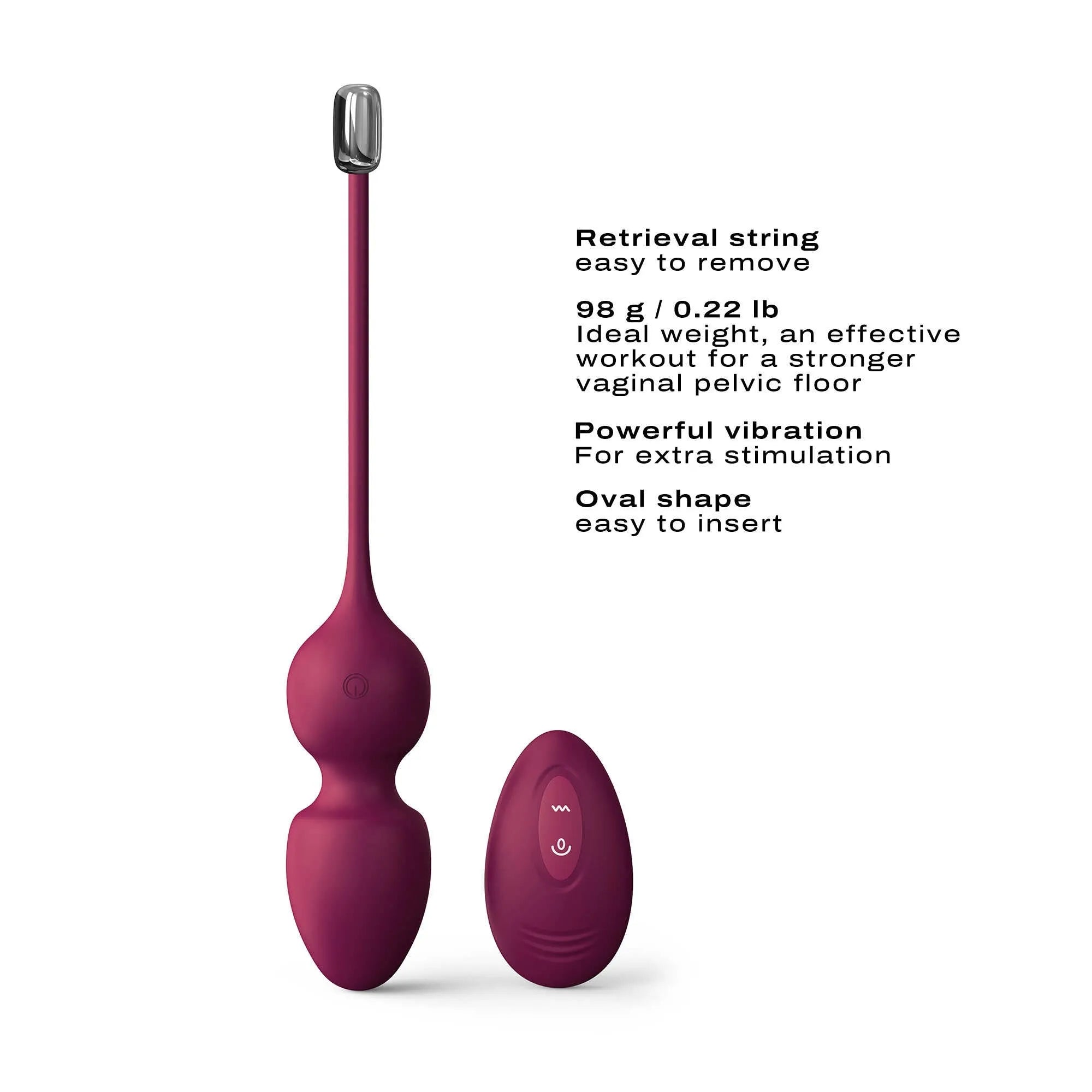 boules geisha télécommandées Dorcel magnétique technologie mouvements automatiques vibrations puissantes rechargeables autonomie silicone ergonomiques discrètes voyage mauve