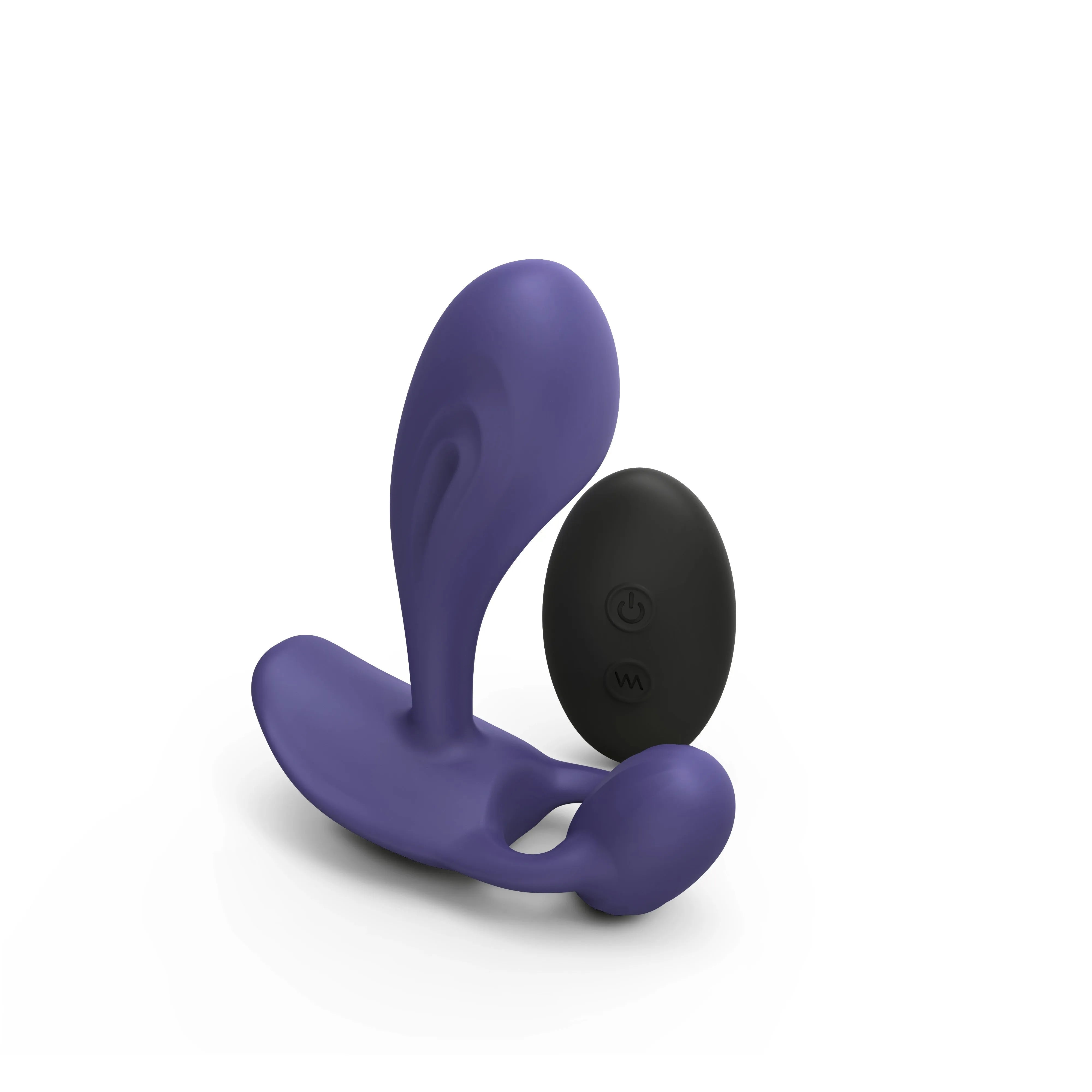 Witty vibromasseur silicone liquide waterproof stimulation clitoridienne point P G télécommande