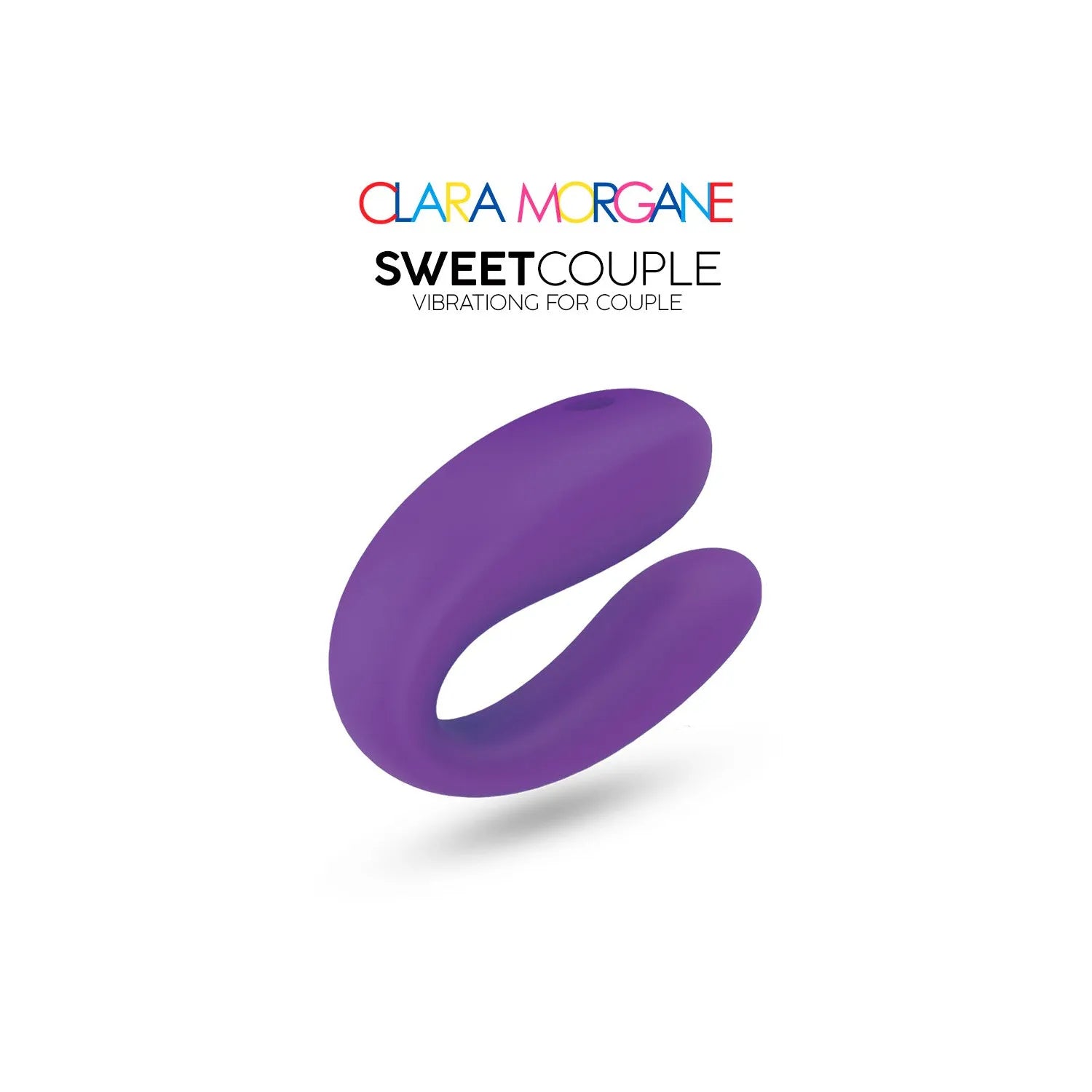 Vibromasseur pour couple stimulation simultanée silicone médical violet étanche silencieux design U hypoallergénique intimité sextoy couple