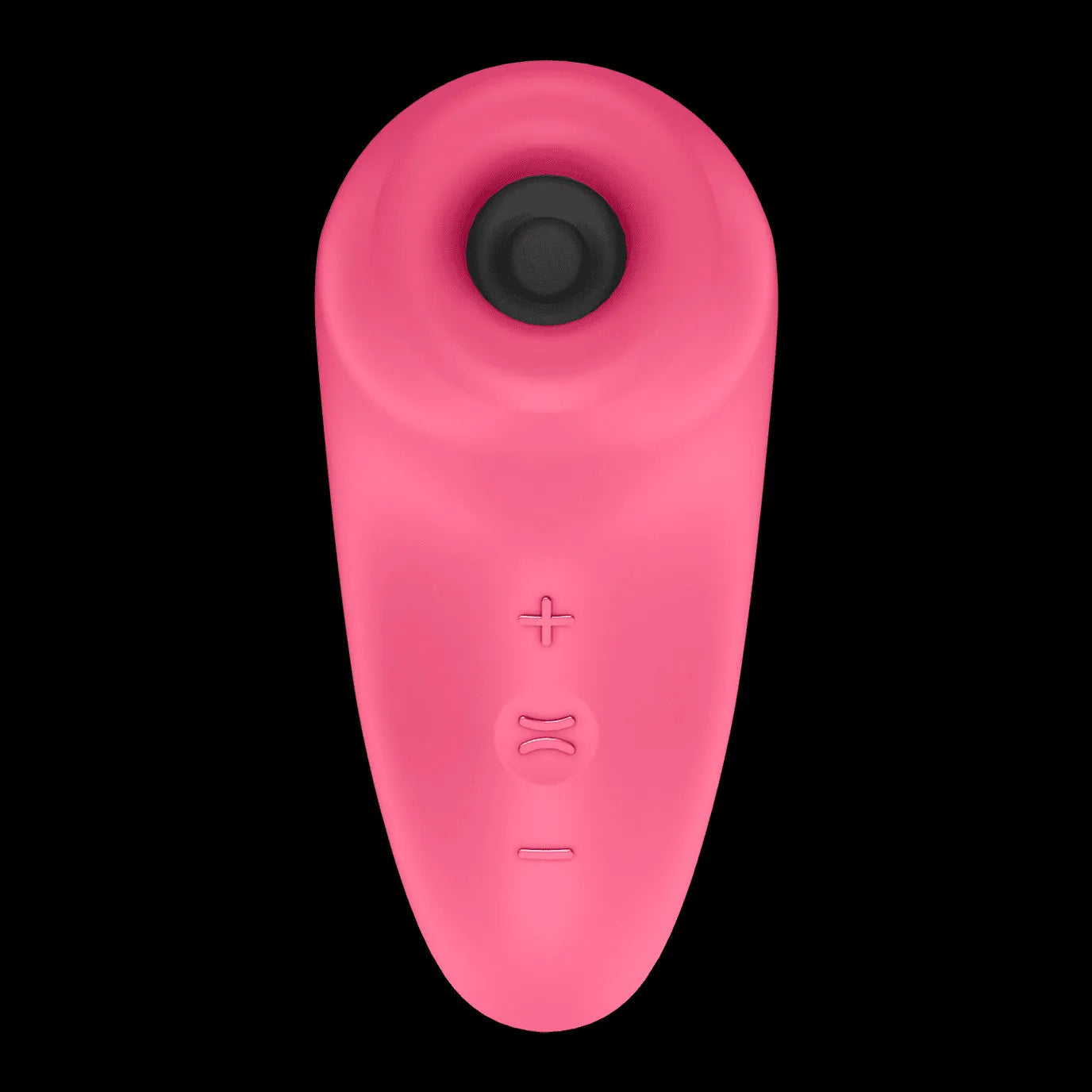 Puissant stimulateur clitoridien magnétique ondes pression silencieux rose