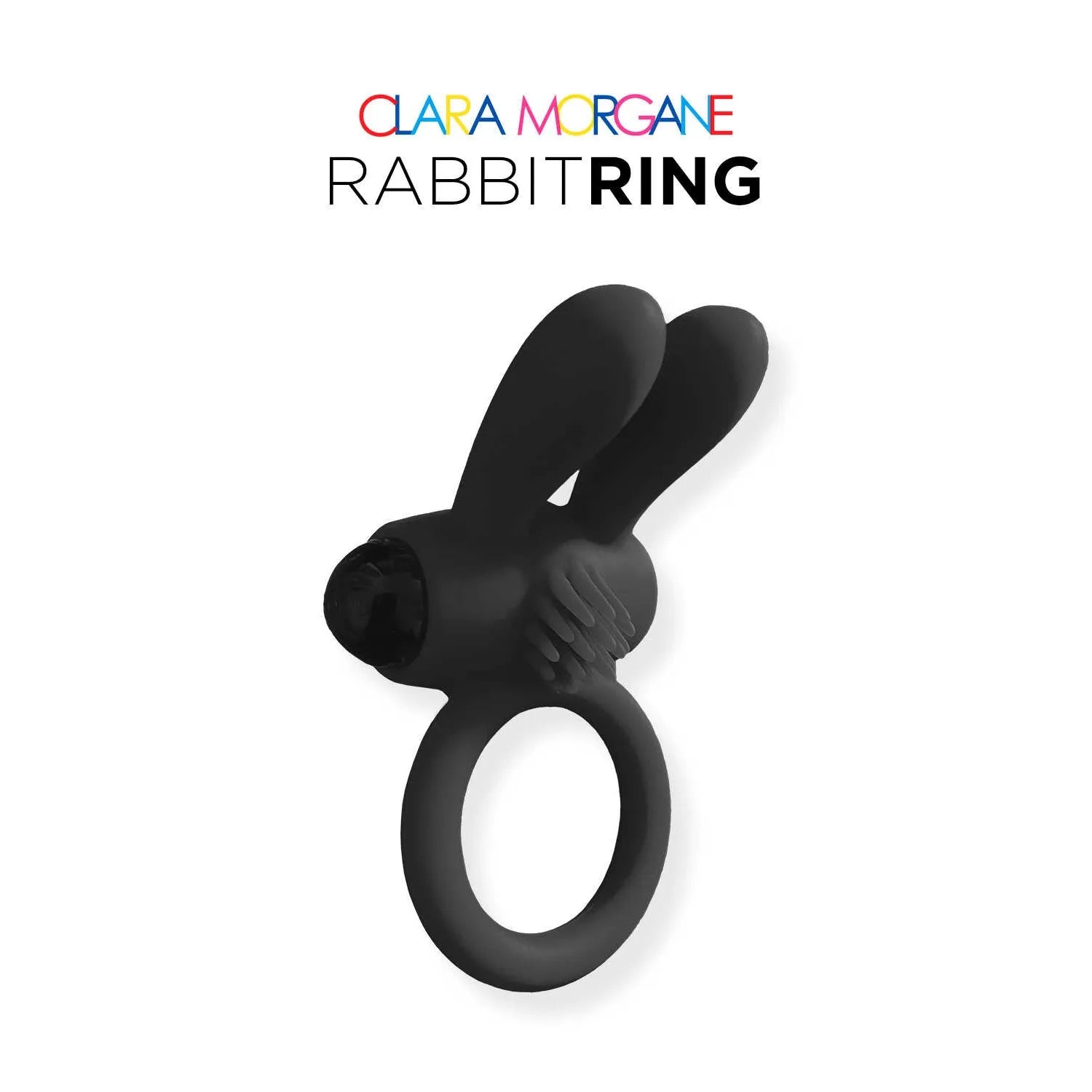 Anneau vibrant silicone noir étanche, extensible, stimulation intense, idéal couples, confort et plaisir prolongé.