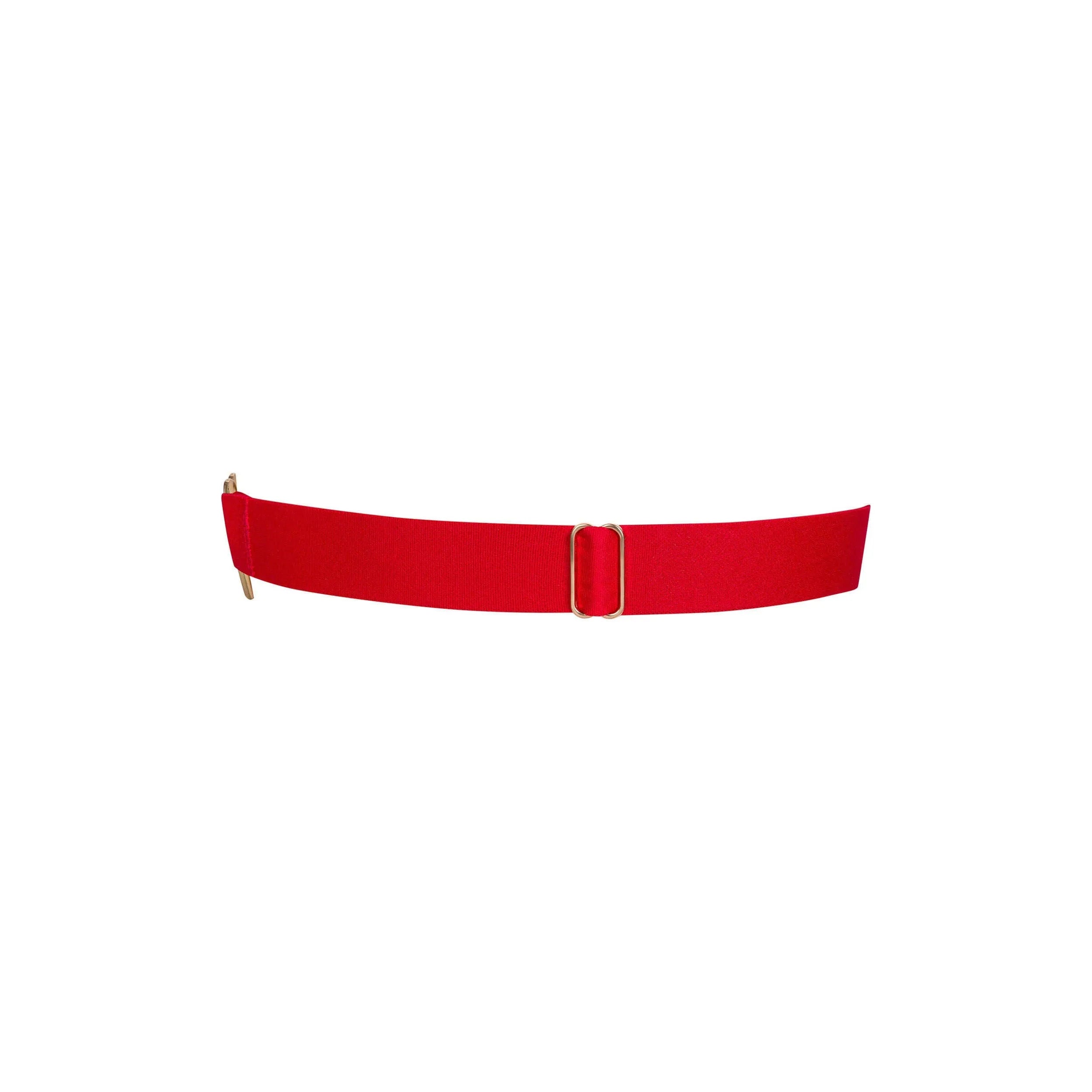 jarretière rouge élastique ajustable coeur tissu doux séduisant sensuel confortable élasthanne polyamide taille unique adaptable maintien glamour romantique soirée