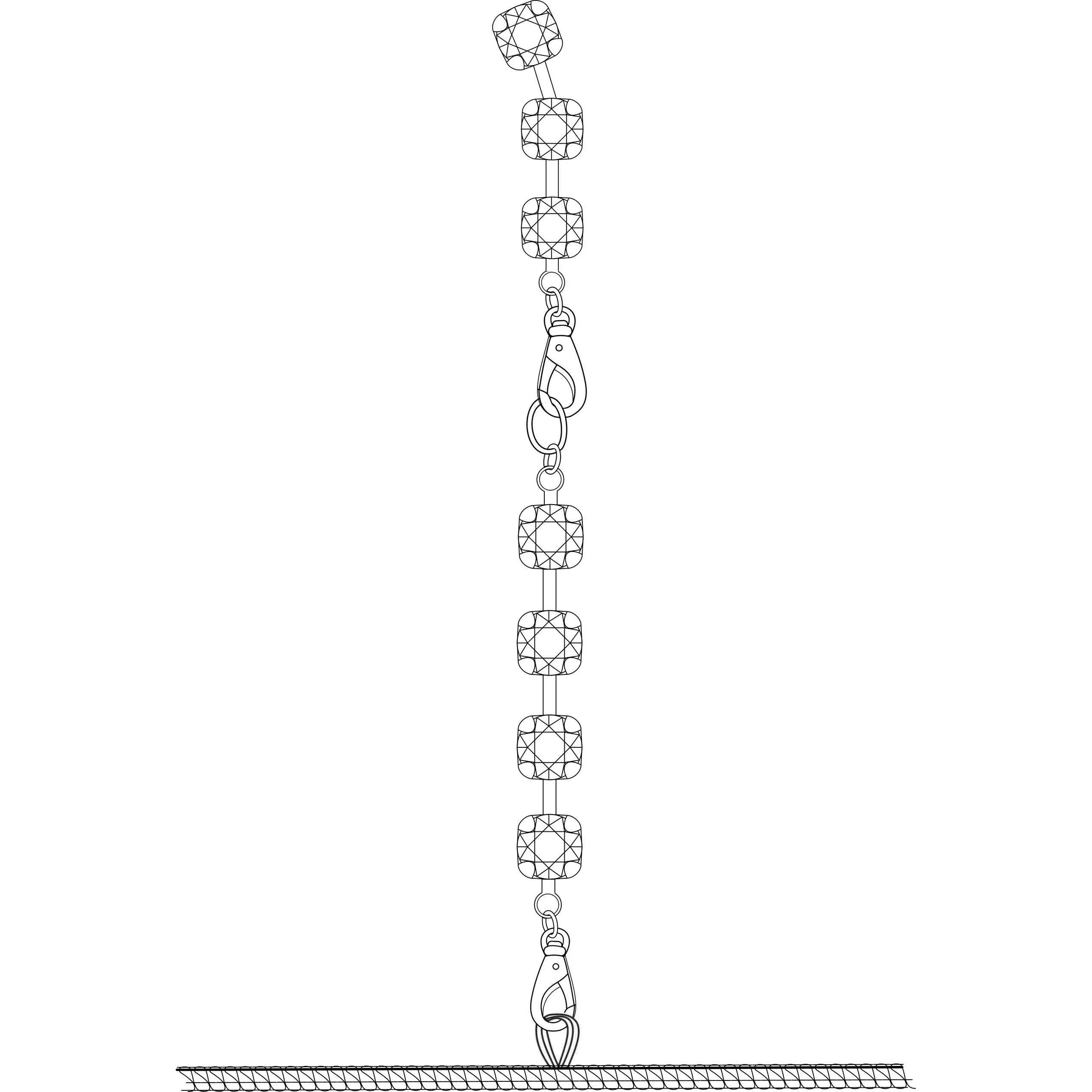 Combinaison noire effet mouillé, dos ouvert, chaînes strass scintillantes, coupe ajustée, tissu stretch luxueux.