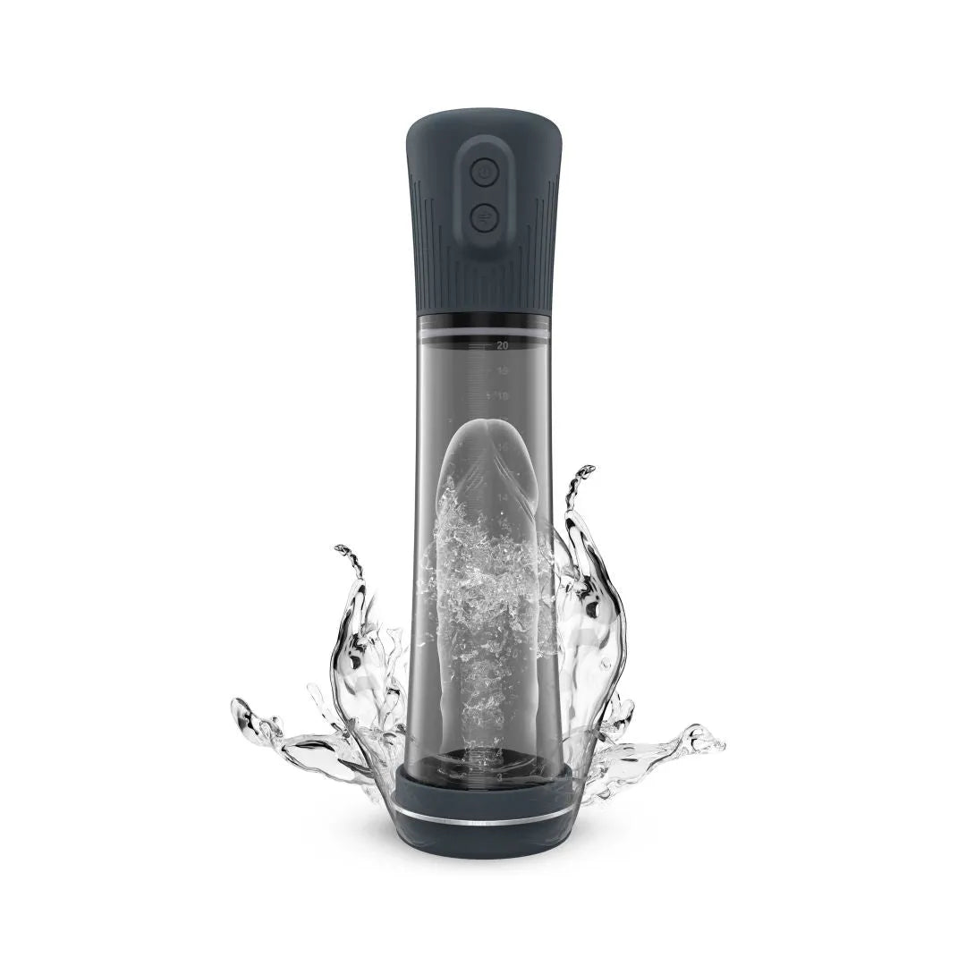 Hydro Dorcel pompe pénis eau air silicone rechargeable graduée trois tailles manches tube transparent mesures autonomie silencieuse discrète ergonomique confortable