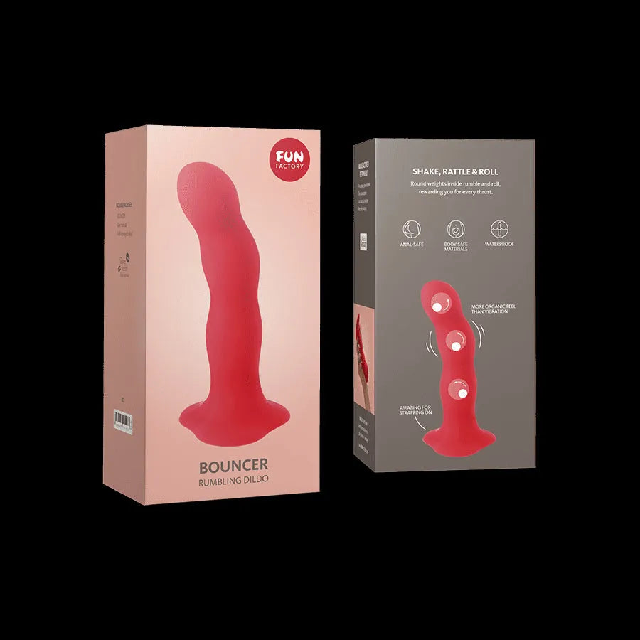 Gode ceinture vibrant billes lestées sensation organique mouvement naturel 18cm diamètre4cm poids273g hypoallergénique nonporeux silicone souple harnais compatible rouge