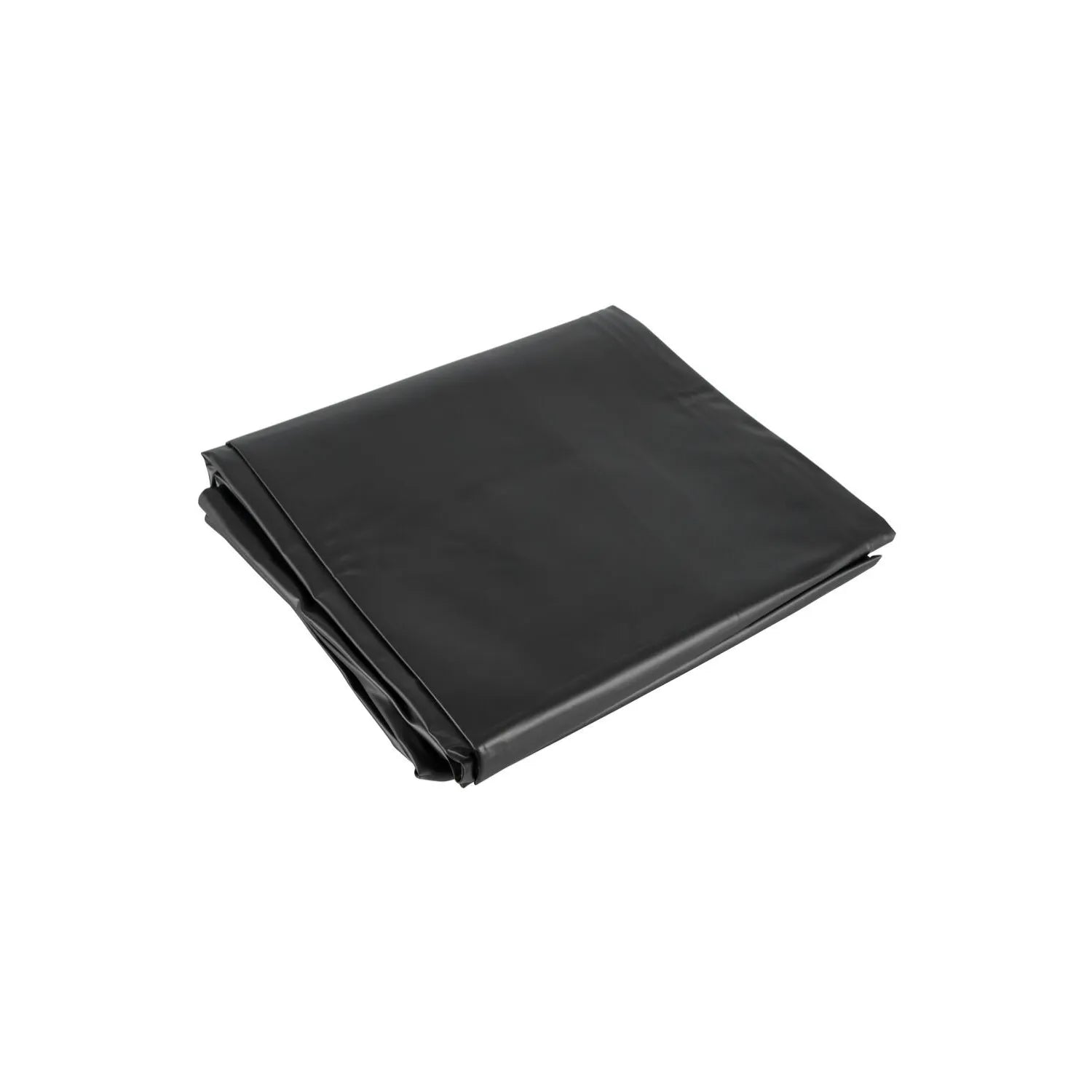 Drap de lit noir PVC résistant, lavable, antitache, 200x230cm, idéal pour moments sensuels avec huiles et mousses.