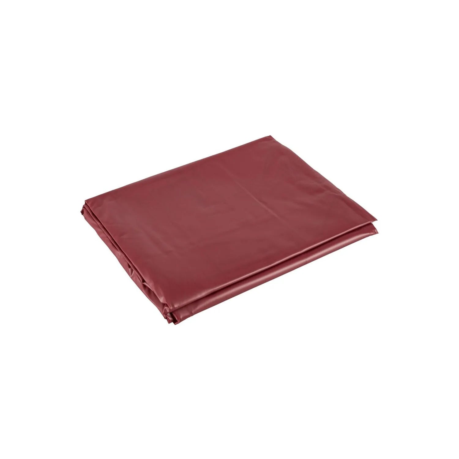 Drap-housse vinyle bordeaux 200x300cm, étanche, luxueux, pour jeux sensuels, facile à nettoyer, confort optimal.