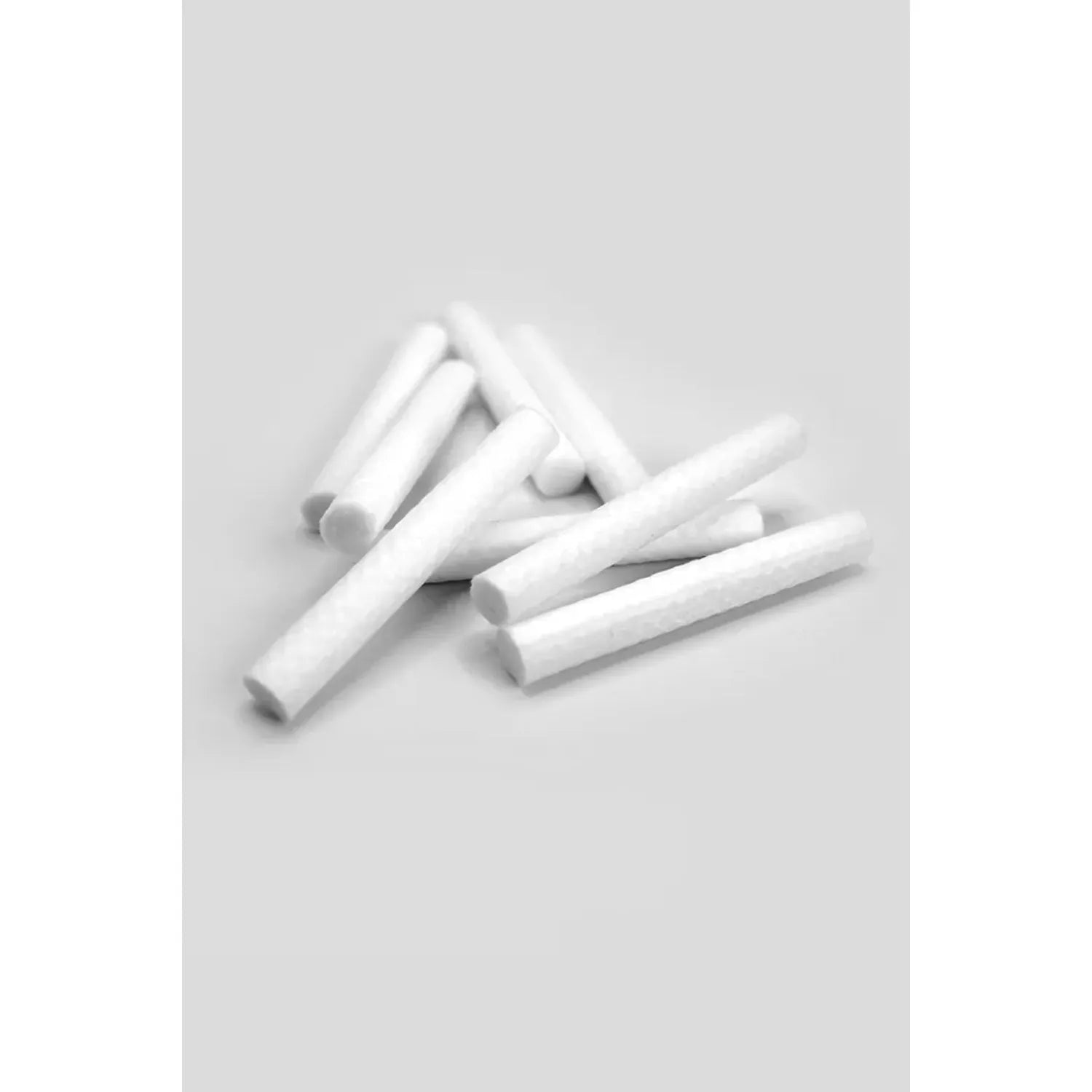 Pack Recharge Hygiénique 15 Mèches Coton Pur Inhalateur Stimulant Euphorisant Sexline Compatible Jetables Hygiène Diffusion Optimale Qualité Supérieure Blanc Pratique