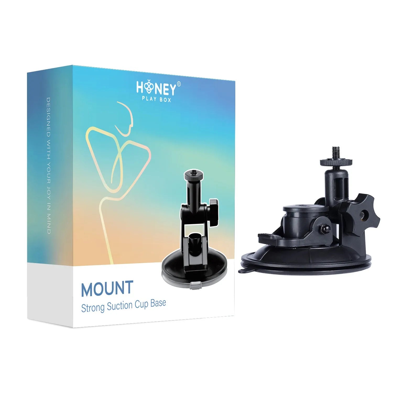 ventouse MountSupport pour masturbateur Warrior noir modèle spécifique