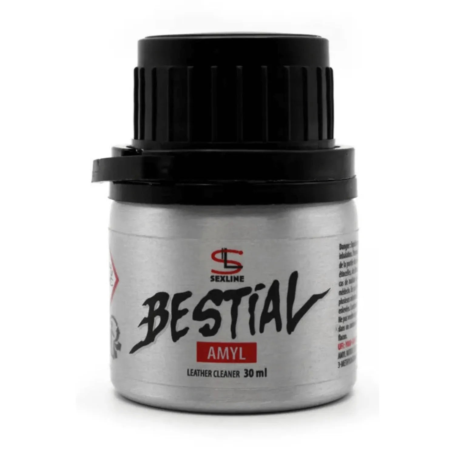 Nettoyant cuir arôme amyle Bestial formulation intense sécurité maximale flacon 30ml compact diffusion optimale protection durable