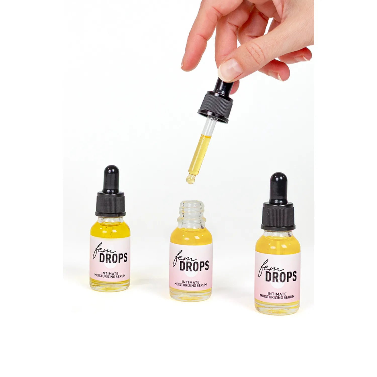 Sérum intime hydratant huiles végétales peaux sensibles effet apaisant quotidien