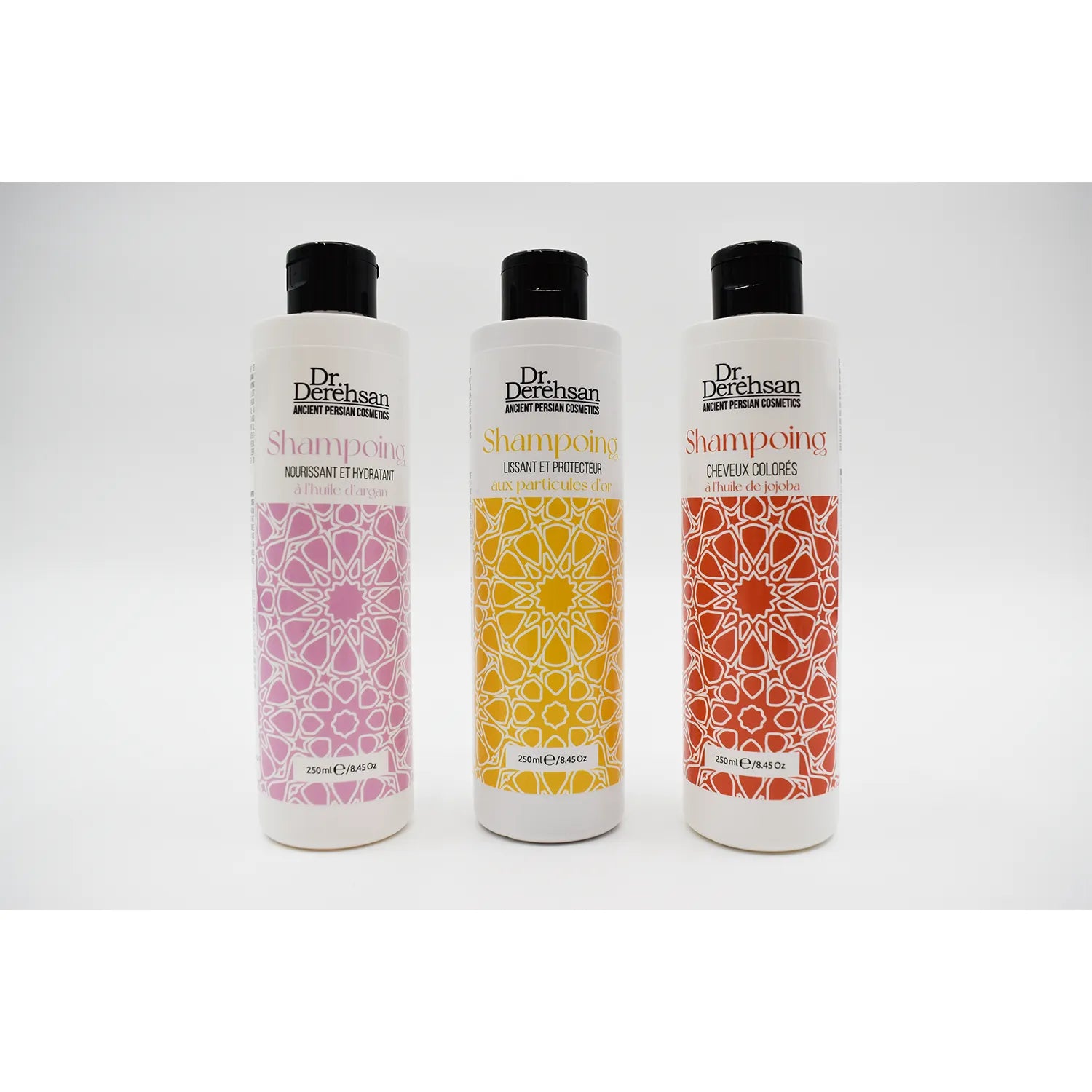 Shampoing naturel huile d'argan cheveux bouclés secs revitalisant hydratant 250ml