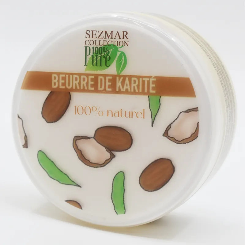 Pur beurre karité naturel hydratant peaux sèches sensibles cheveux abîmés 250ml