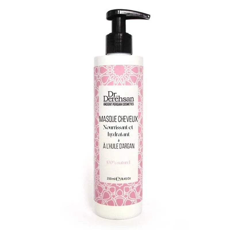 Masque nourrissant cheveux secs huile argan jojoba naturel 250ml