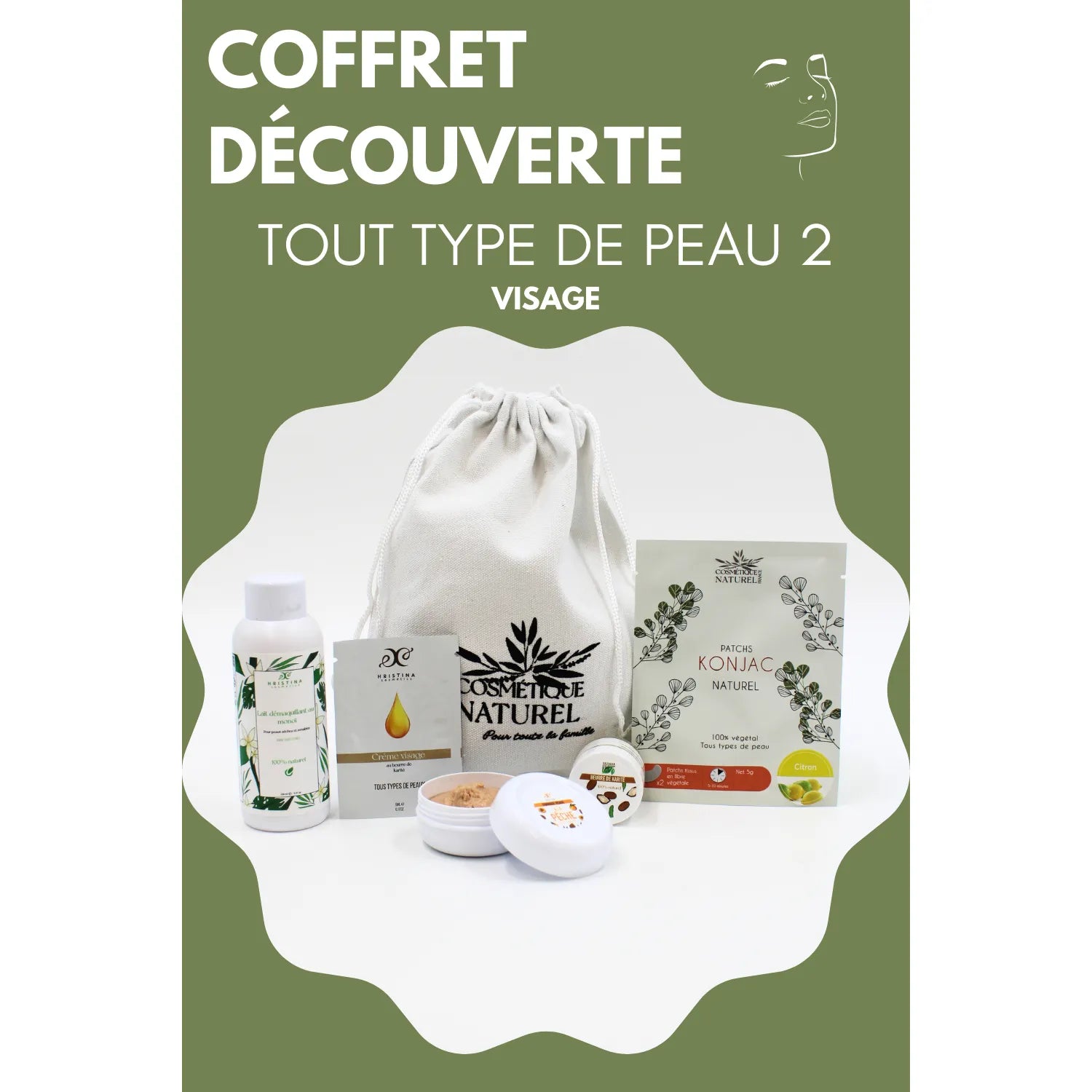 Coffret découverte beauté naturelle peau beurre karité gommage pêche