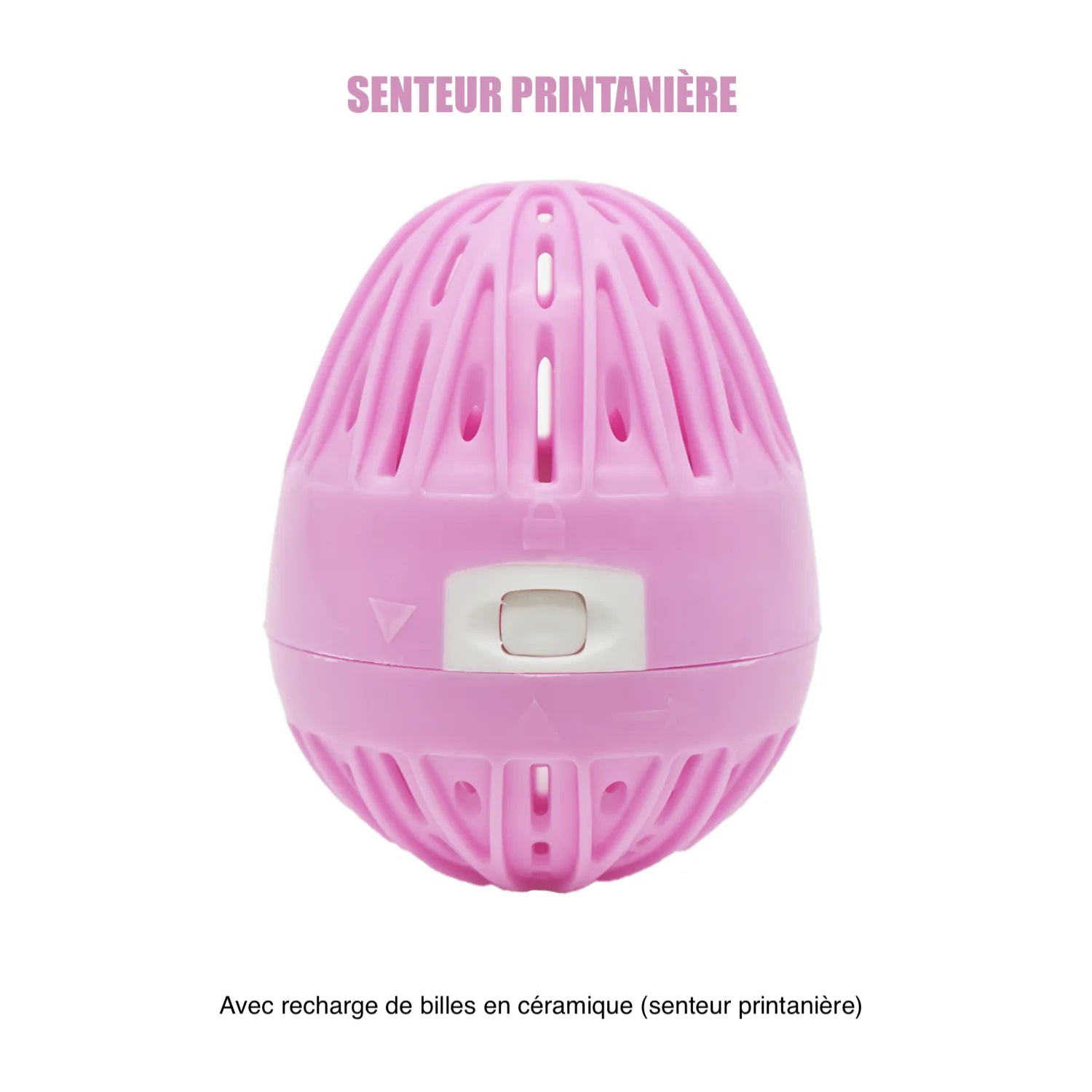 boule de lavage écologique rose sans lessive hypoallergénique recharge printanière