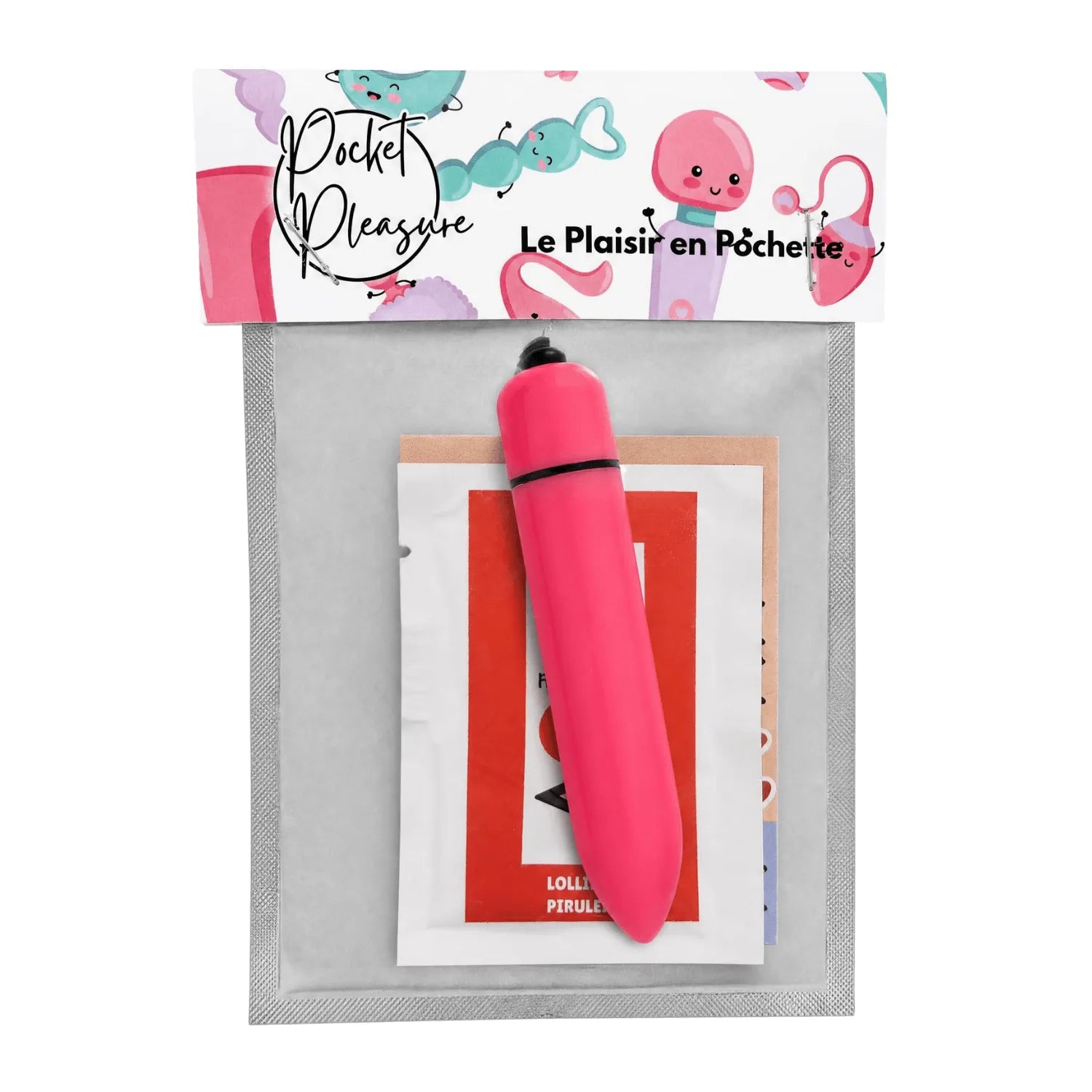 Mini Vibromasseur Bullet Rose Fuchsia 10 Vitesses Stimulation Ciblée Clitoris
