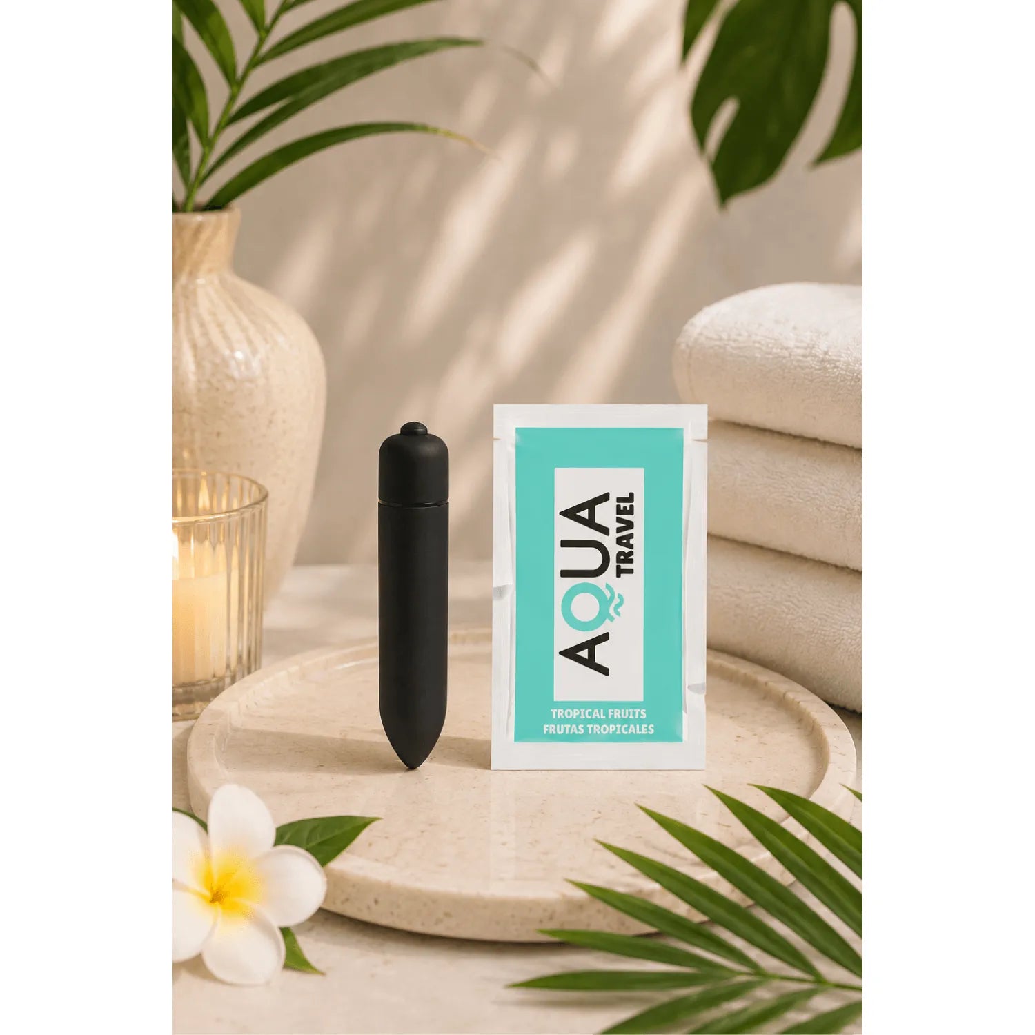 Mini Vibromasseur Bullet Pocket Pleasure Noir 10 Vitesses Stimulation Précise Zones Érogènes