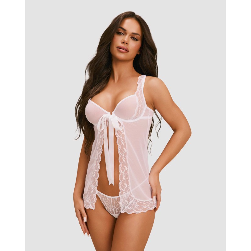 Weddya babydoll blanc