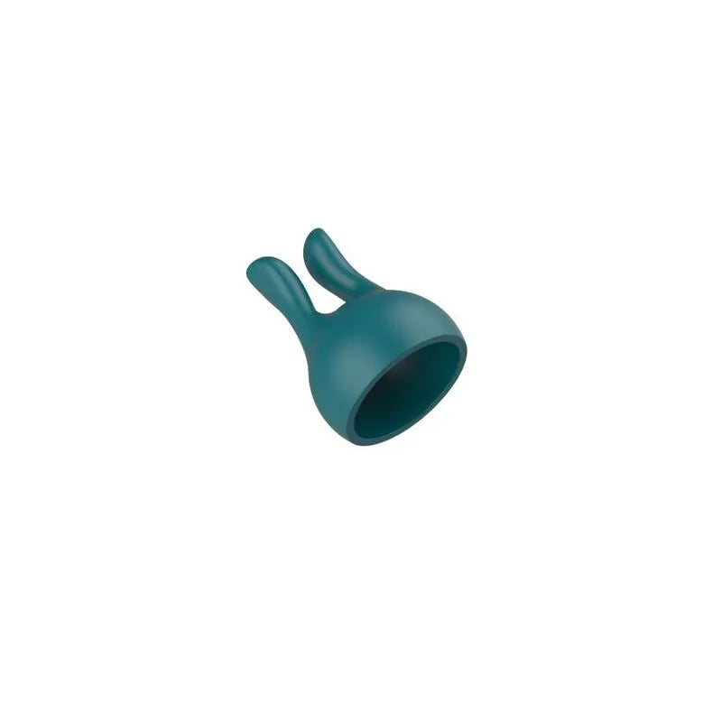 Accessoire silicone bleu interchangeable pour vibromasseur XOCOON, forme arrondie et flexible, stimulation ciblée.
