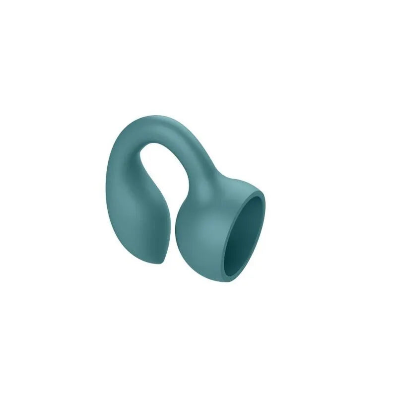 Accessoire silicone bleu interchangeable pour vibromasseur XOCOON, forme arrondie et ergonomique pour stimulation ciblée.