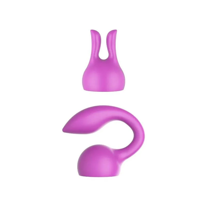 Accessoire silicone violet pour couple, forme arrondie et flexible, compatible XOCOON, stimulation point G et clitoris.