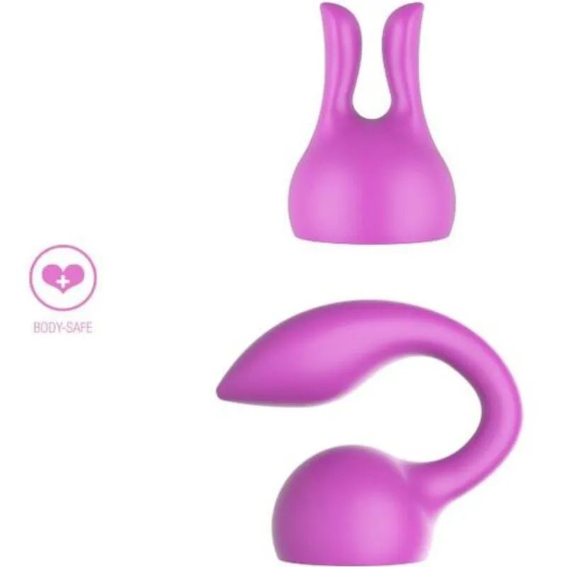 Accessoire silicone violet pour stimulation couple, forme arrondie et flexible, compatible XOCOON, doux et interchangeable.
