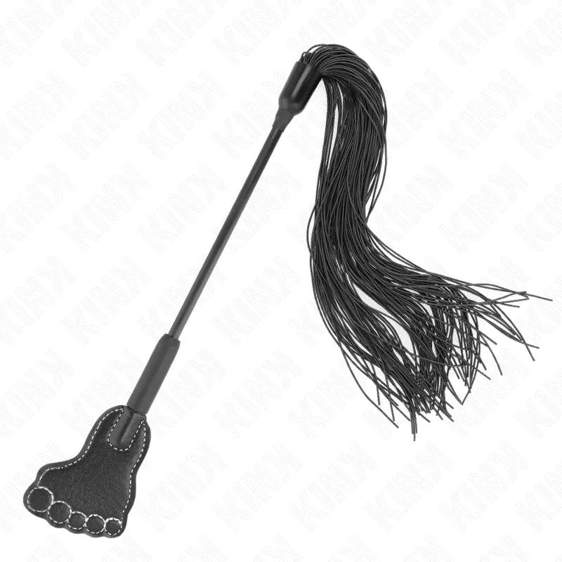 accessoires bdsm cuir véritable silicone antiallergique cravaches fouets plumeaux pagaies ergonomiques tailles variées couleurs élégantes sensations intenses