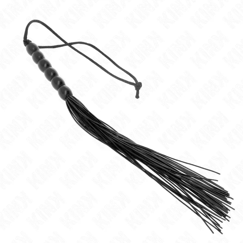 Cravache BDSM en cuir noir, design élégant, poignée ergonomique, idéale pour jeux intimes, haute qualité et durabilité.