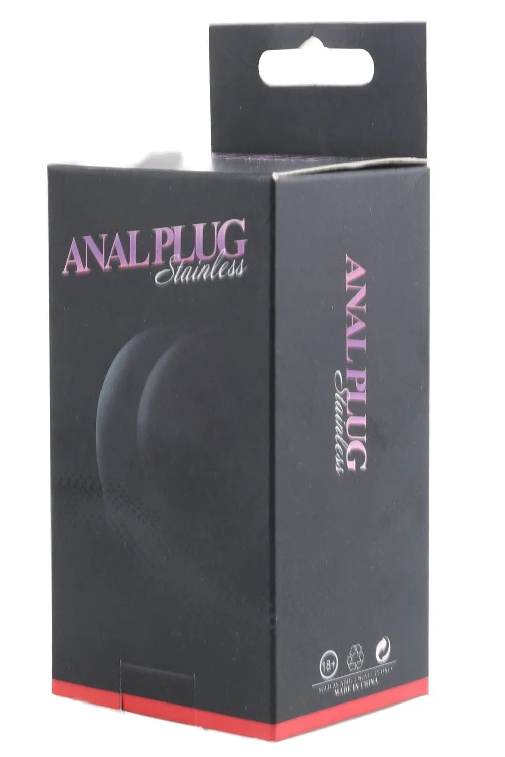 Bouchon anal rose en silicone médical avec bijou facetté, ergonomique, 8cm, 35mm diamètre, élégant et confortable.