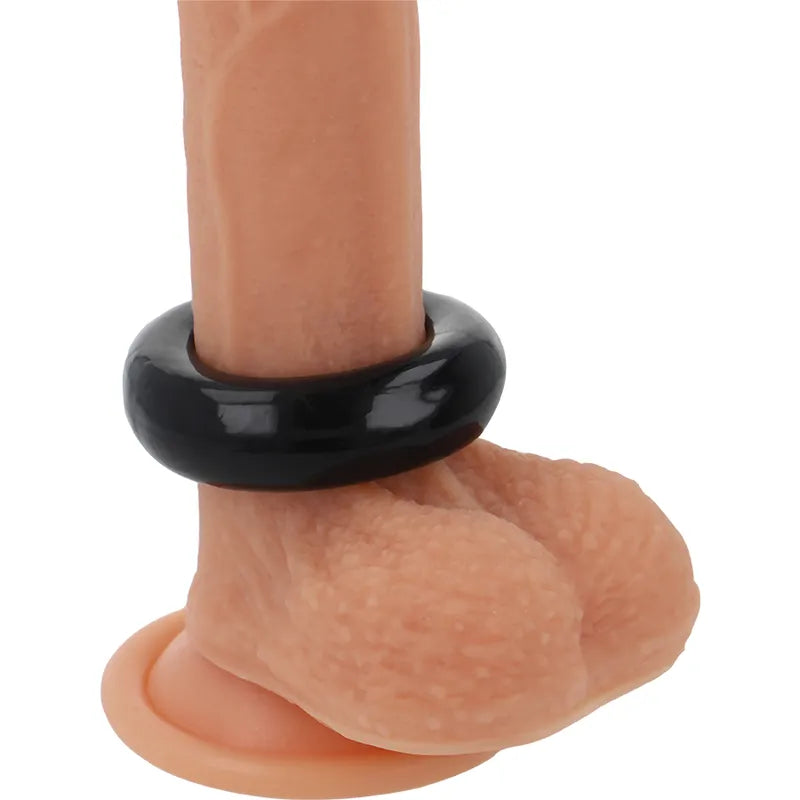 anneau pénien hypoallergénique tpe souple confortable compressif uniforme ergonomique prolongeant érection ferme prolongée trente minutes hygiène discret compatible silicone