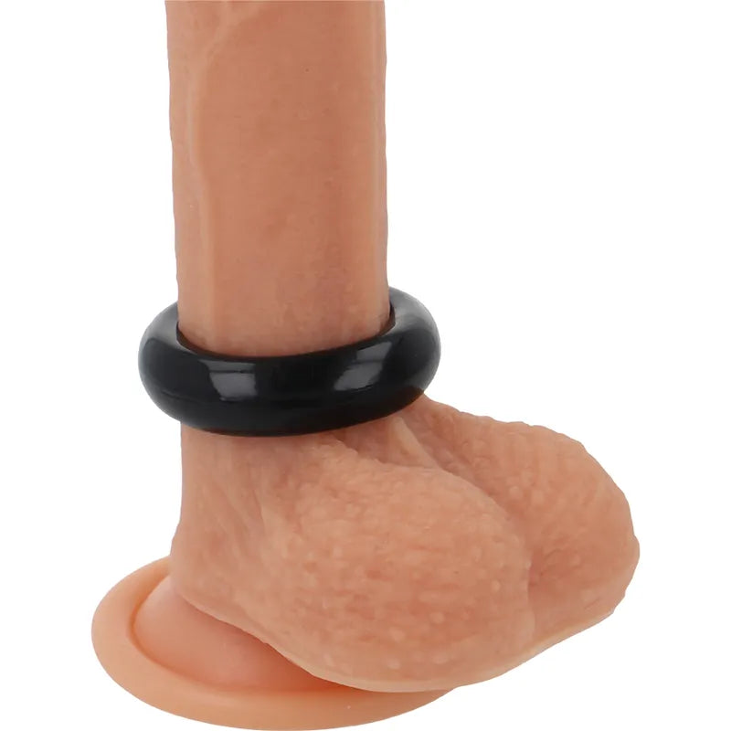 Anneau Pénien Hypoallergénique TPE Ergonomique Confortable Compression Uniforme Prolongation Érection Endurance Fermeté Plaisir Flexible Nettoyage Facile Compatible Lubrifiant