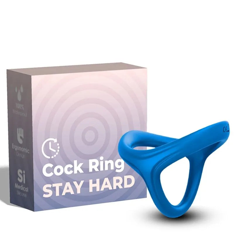 Anneau Érectile Silicone Ergonomique Armony Performance Qualité Médicale Hypoallergénique Extensible Réglable Maintien Confort Stimulation Endurance Intensification Érections Testicules Base
