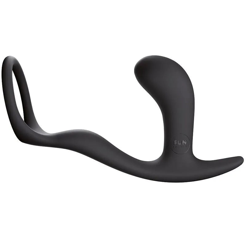 Anneau pénien silicone stimulation prostate débutants extensible ergonomique pointe effilée insertion facile anale périnéal base flexible non poreux