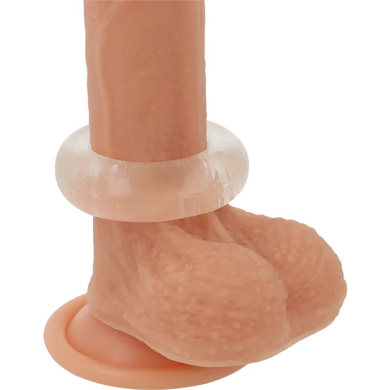 anneau pénien hypoallergénique TPE confort tolérance peau sensible maintien compression équilibrée ergonomique dimensions ajustées diamètre intérieur extérieur durabilité nettoyage