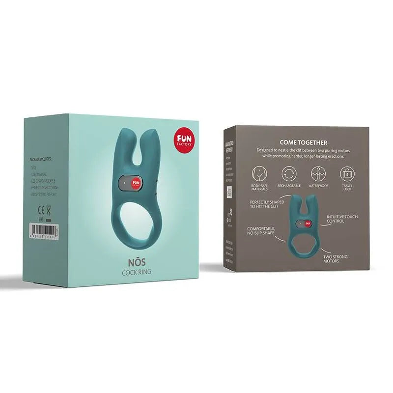 Anneau pénien vibrant bleu silicone, ergonomique, sur emballage, stimulation clitoridienne, rechargeable, soixante minutes.