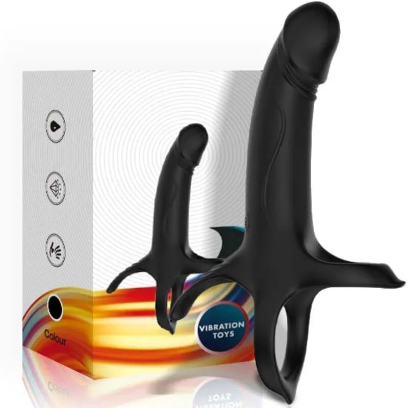 anneau vibrant silicone médical étanche rechargeable batterie longue durée neuf modes vibrations réglables hypoallergénique résistant compact ergonomique