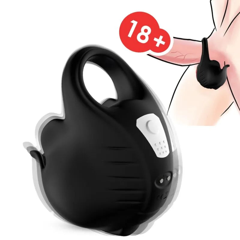 anneau pénien vibrant étanche silicone médical plastique neuf modes vibrations personnalisables rechargeable ergonomique anneaux extensibles maintien testicules pénis compact