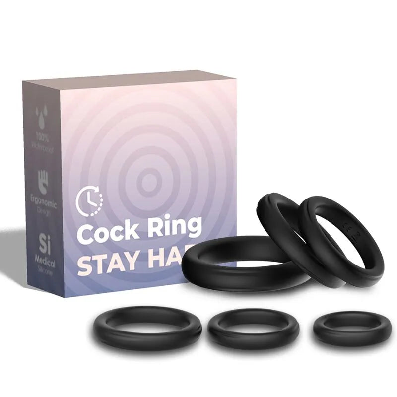 anneau pénis silicone médical ergonomique sécurisé doux flexible extensible confortable stimulation intensification érections prolongation fermeté plaisir intime qualité supérieure Armony