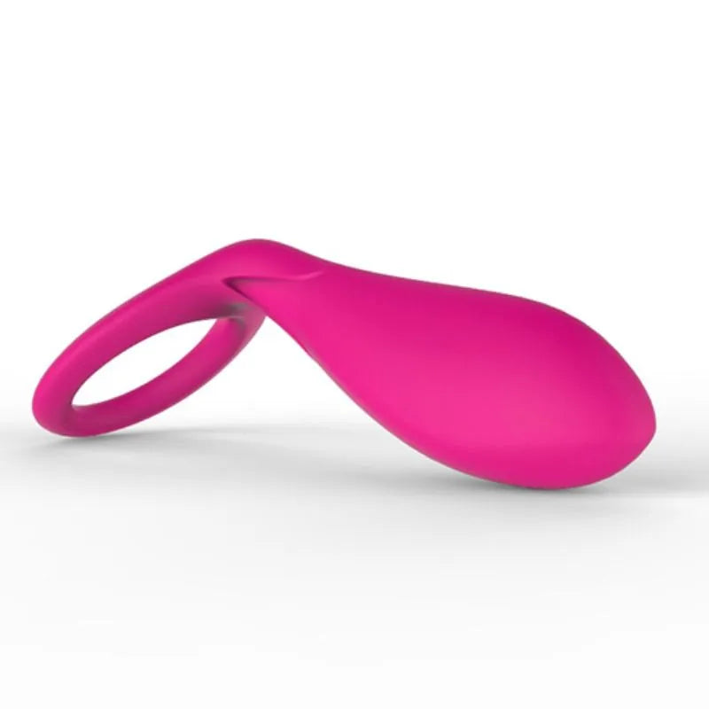 anneau vibrant silicone contact clitoridien puissant silencieux discret confortable ergonomique submersible étanche hypoallergénique sûr autonomie deux heures