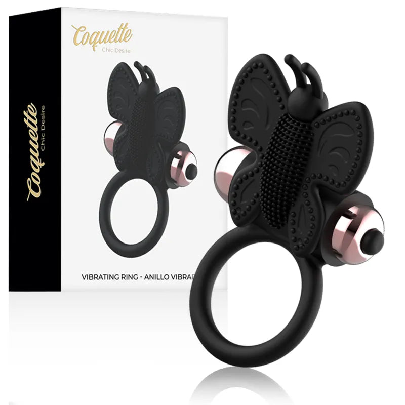anneau vibrant silicone luxe couples stimulation mutuelle érection prolongation plaisir retard éjaculation doux soyeux confortable portable étui